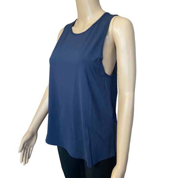Revolve Iris & Ink Navy Tank Top Size S - Picture 2 of 6